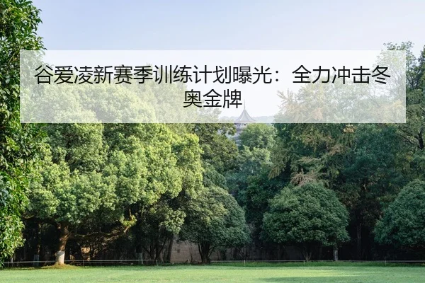 谷爱凌新赛季训练计划曝光：全力冲击冬奥金牌